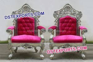 Sillas reales de Metal y latón para novio, diferentes diseños, para boda, novia - Product Image 3