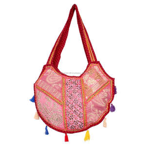กระเป๋าถือออกแบบอินเดีย,BG-9A ขายส่งสุภาพสตรีอินเดียกระเป๋าถือ,อินเดียกระเป๋าแฟชั่นสุภาพสตรีกระเป๋าถือ - Product Image 1