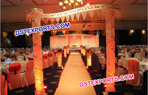 Paneles Decorativos con Tema de Entrada India Real para Bodas, Decoración de Puerta de Bienvenida, Paneles Decorativos para Puerta de Entrada - Product Image 6