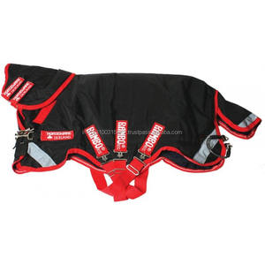 ผ้าห่มม้าสำหรับฤดูหนาวแบบคอมโบ ทำจากวัสดุอ็อกซ์ฟอร์ด บุด้วยผ้าฝ้าย - Product Image 2