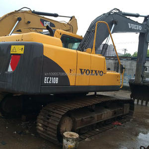 รถขุดวอลโว่ EC210 ผลิตในเกาหลีใต้ น้ำหนัก 21.3 ตัน แบบตีนตะขาบ พร้อมเครื่องยนต์ ปั๊ม และมอเตอร์ ชั่วโมงการทำงานต่ำ ราคาพิเศษ - Product Image 2