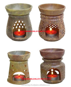 Soapstone Aroma <b>Oil</b> Burners - Product Image 1