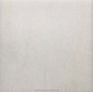 Carreau de marbre blanc grossier de conception moderne avec finition de surface polie Utilisation d'hôtel de 305x305x10mm - Product Image 1