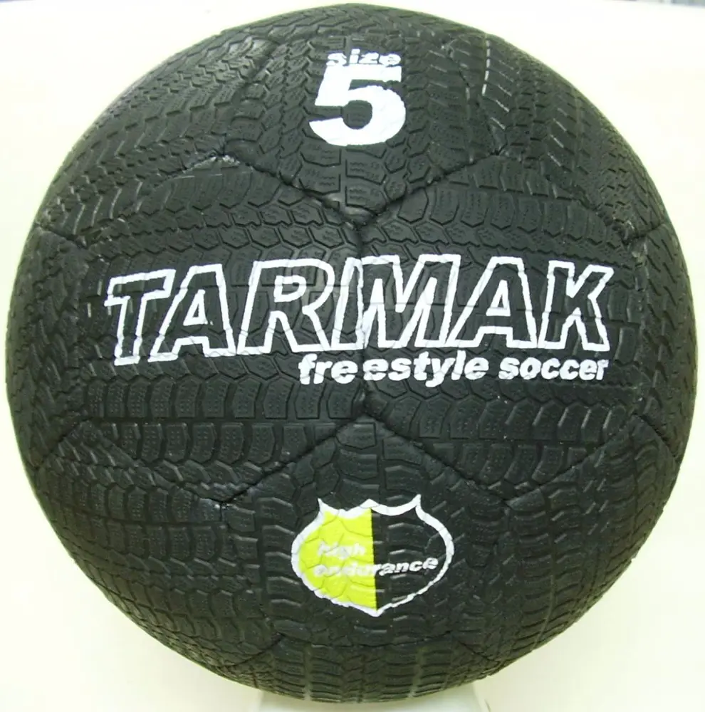 Tire soccer Ball/rubber material size 5/tyre soccer ball football/customized logo and design football