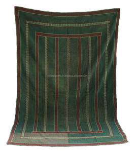 Wholesale Ethnic Vintage Kantha <b>Quilt</b> Vintage Sari Running Stitch Fabric Kantha <b>Throw</b> - Product Image 3