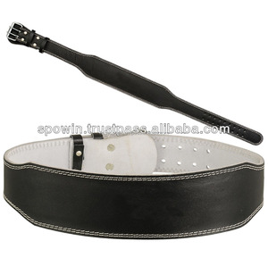 Cinturón de levantamiento de pesas de piel de vaca de alta calidad con hebilla antideslizante de elasticidad ajustable para hombres-Diseño transpirable - Product Image 2