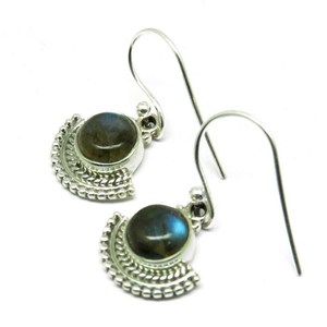 Labradorite bleue, pendentif en argent Sterling 925, Design en argent 2018, bijoux de créateur en argent, vente en gros - Product Image 3
