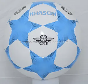 Logo Kustom Bola PU Sepak Bola Kualitas Terbaik Desain Baru Sepak Bola Logo Anda Sendiri Merek Jumlah Massal Multi Warna Ukuran 5 Bahan PU