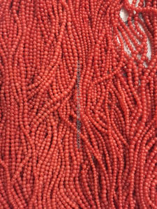 Cristaux de guérison perles de corail rouge 2-4mm taille Coszcatl promotion à l'exportation offre des perles pour la fabrication de bijoux pierre précieuse - Product Image 2