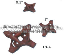 แท่นวางไม้ขัดเงาขนาดเล็กทรงงูเห่าสามขา สำหรับลูกบอลคริสตัล เปลือกหอยเป๋าฮื้อ รีกิ วิคคา และของตกแต่งสไตล์เอิร์ธโทน - Product Image 2