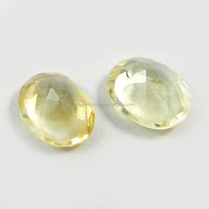 Igi Gia ได้รับการรับรอง4.1 CTS Citrine ธรรมชาติอัญมณีหลวม8x10มม. รูปไข่ตัดสีเหลืองคริสตัลรักษาความร้อนสำหรับการทำเครื่องประดับ - Product Image 2