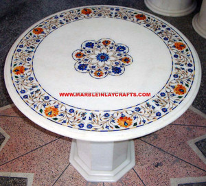 หินอ่อนฝังท็อปส์ซูโต๊ะกาแฟ,หินอ่อนโต๊ะรับประทานอาหารด้านบน - Product Image 1