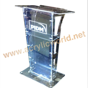 Lectern, Podium, Podium Akrilik, <span class=keywords><strong>Pulpit</strong></span> Gereja Plastik
