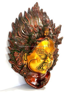 Estatua de Mahakala Buda, Budismo Tibetano, Vajrapani Tibetano, Decoración Vintage para Colgar en la Pared, Arte Étnico, Decoración del Hogar, Venta al por Mayor - Product Image 3