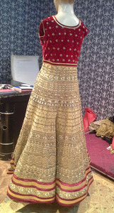Vestidos de algodón y georgette para fiesta nupcial, trajes de césped paquistaníes, pataila punjabi - Product Image 3