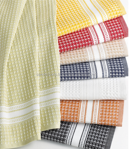 ผ้าเช็ดตัวห้องครัวผ้าคอตตอนซึมซับดีเยี่ยมดีไซน์ลายทาง - Product Image 2