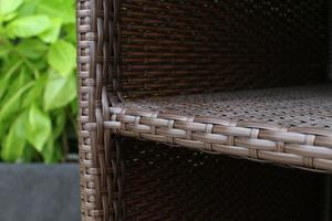 Armario de almacenamiento de mimbre de polietileno para Patio, diseño profesional - Product Image 5