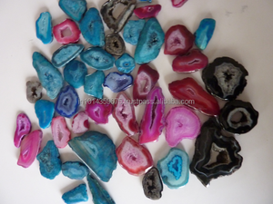 
 
 
 Piedras Preciosas Sueltas de Ágata Natural Druzy, Color Mixto, Pulido, Corte, con Certificado de Terceros Según Sus Necesidades, para la Fabricación de Joyas - Product Image 4