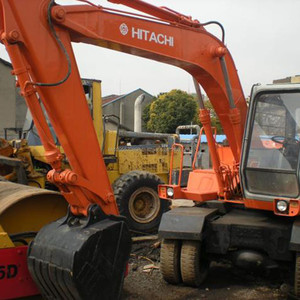 ฮิตาชิ100% เดิม EX100WD รถขุดล้อราคาถูกใช้ฮิตาชิ10ton รถขุดล้อ - Product Image 3