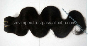 วิกผมมนุษย์ธรรมชาติสไตล์ลอนคลื่น12A ผมบริสุทธิ์จากอินเดีย - Product Image 3