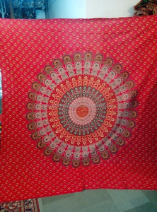 Tapisserie murale personnalisée promotionnelle, style indien bohème, mandala, bohème, hippie, polyester, imprimé numérique, pour la décoration de la maison - Product Image 3