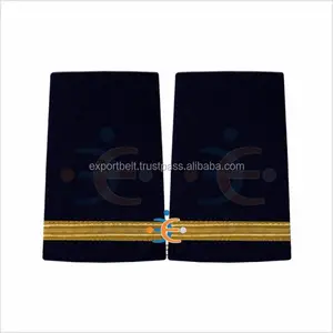 Sọc epaulets thí điểm xếp hạng Slide epaulettes các nhà sản xuất đồng phục servicemen epaulettes tùy chỉnh vai bảng & Slip-On