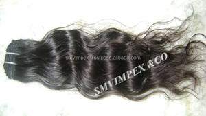 2024 fábrica al por mayor 5A sin procesar 100% cabello humano virgen indio Remy extensiones suave Afro/rizo ondas máquina doble trama - Product Image 5