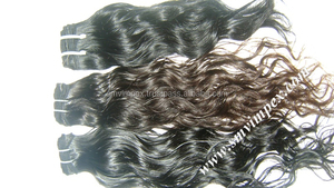 Extensión de cabello indio Remy original 100% cabello humano tejido sin caída estilo de onda profunda suelta - Product Image 3