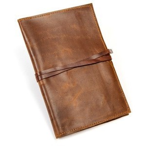Leather Pen Holder pouch Case With Multiple Pockets For Pens And Tools Brown Color brown leather pen holder leather gifts for me - Product Image 2