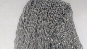 Labradorite perles rondes à facettes en vrac cristaux de pierres précieuses de guérison pour la fabrication de bijoux de bricolage perles de pierre - Product Image 3