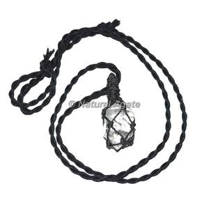 จี้ห้อยคอคริสตัลควอตซ์แบบพันลวด - Product Image 1