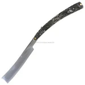 Nuevo MODELO DE maquinilla de afeitar recta de una sola hoja de acero al carbono PK para hombres - Product Image 1