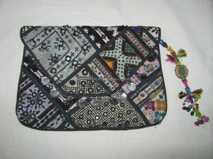 กระเป๋าคลัทช์ผ้าฝ้ายประดับลูกปัดแก้วหลากสีทำด้วยมือสุดหรูกระเป๋าสำหรับออกงานกลางคืนทันสมัยทันสมัยสำหรับผู้หญิงสินค้าขายส่ง - Product Image 5