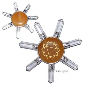 Generador de Energía de Chakra Hecho a Mano con Piedras Preciosas Curativas Originales - Product Image 1