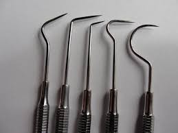 Sondas dentales de acero inoxidable, Instrumentos dentales de grado médico, hechas en acero inoxidable - Product Image 3