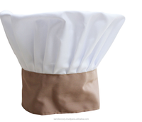 Topi Masak untuk Penggunaan Dapur Warna Putih Pemasok Topi Koki di India.
