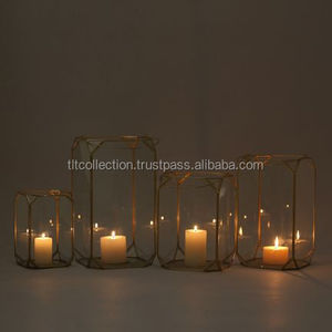 Iron Handmade Natural <b>Lantern</b> <b>Set</b> for Christmas Home Decoration - Product Image 2