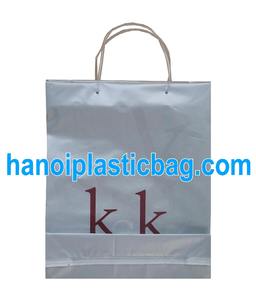 high tech machine make packing plastic hard handle bags for clothes - Product Image 2