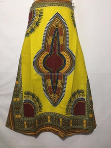 Jupes longues africaines en tissu wax Ankara Dashiki pour femmes, jupes maxi Dashiki, jupes longues enveloppantes africaines Dashiki vintage - Product Image 4
