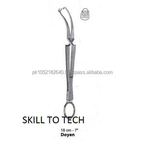 Pince à serviette Doyen de 18 cm, pince à épiler, forceps, instruments chirurgicaux dentaires et médicaux de précision pour usage professionnel - Product Image 3
