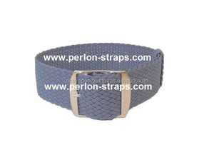 Bracelet de montre en nylon Perlon noir haut de gamme de qualité supérieure avec boucle durable et boîtier de bande Pièces de montre de qualité supérieure pour montre Wells - Product Image 3