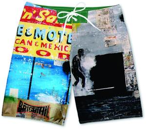 กางเกงว่ายน้ำชายแบบขาสั้น-โพลีเอสเตอร์ 100% ไซส์ XXS-XXL - Product Image 2