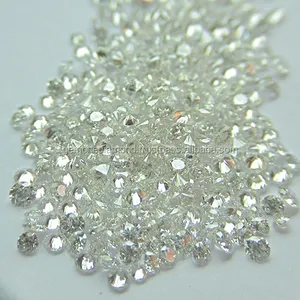 ラウンドブリリアントカットナチュラルルーズホワイトダイヤモンドを手頃な価格で0.005カラットから0.25カラット