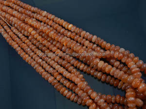 หินอัญมณีบำบัดอัญมณีคริสตัลกลมเรียบทันสมัยสีส้มตัดจากเยอรมัน - Product Image 5