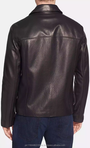 Veste en cuir de mouton personnalisé de qualité supérieure, nouveau Style 2020 veste en cuir de qualité supérieure pour hommes veste marron pour hommes - Product Image 2