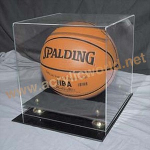 Clear <b>Acrylic</b> Baseball Display Box / Transparent <b>Acrylic</b> Basketball Display/baseball Display Box - Product Image 5