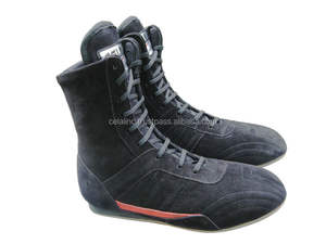Suede Leather Wrestling <b>Shoes</b> - Product Image 3