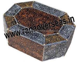 ตกแต่งของขวัญกล่องจัดเก็บออแกไนเซอร์สำหรับเครื่องประดับสร้อยคอและสร้อยข้อมือในรูปแปดเหลี่ยมรูปร่าง - Product Image 2