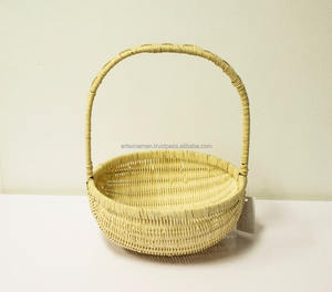 Vente en gros Panier de rangement en bambou Design élégant de fleurs pour offrir en cadeau - Product Image 5