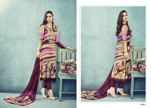 Costume de créateur Salwar kameez Dupatta pour femmes, vêtements indiens et péruviens pour femmes, broderie de pierre, dernier costume salwar kameez - Product Image 2